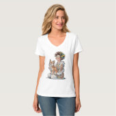 ik hou van mijn chihuahua t-shirt (Voorkant volledig)
