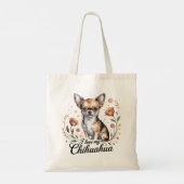 Ik hou van mijn chihuahua tote bag (Achterkant)