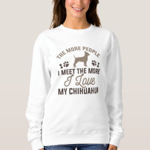 Ik hou van mijn Chihuahua Trui