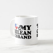Ik hou van mijn Chileense man Koffiemok (Voorkant links)