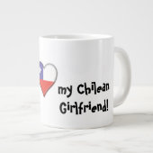 Ik hou van mijn Chileense Vriendin Grote Koffiekop (Voorkant rechts)