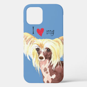 Ik hou van mijn Chinese Crested Case-Mate iPhone Case