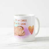 Ik hou van mijn Chinese Shar-Pei Name Custom Carto Koffiemok (Voorkant rechts)