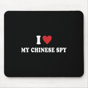 Ik hou van mijn Chinese spion Ik hart mijn Chinese Muismat