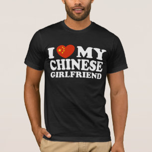 Ik hou van mijn Chinese Vriendin T-shirt