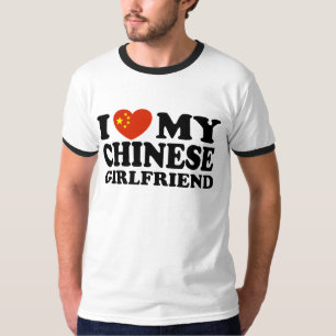 Ik hou van mijn Chinese Vriendin T-shirt