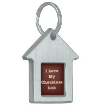 Ik hou van mijn chocolade lab