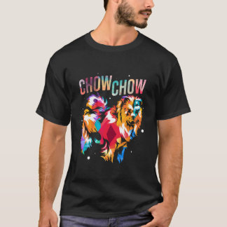 Ik hou van mijn Chow Chow-hondeneigenaargeschenk T-shirt
