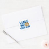 Ik hou van mijn Chow Chow Stickers (Envelop)