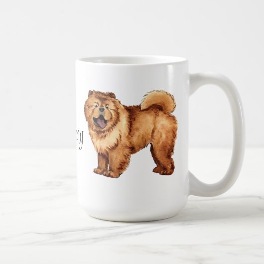 Ik hou van mijn Chow Koffiemok (Rechts)
