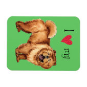 Ik hou van mijn Chow Magneet (Horizontaal)