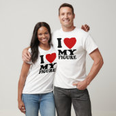 Ik hou van mijn cijfer t-shirt (Unisex)
