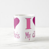 Ik hou van mijn clitoris koffiemok (Center)