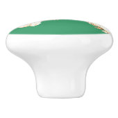 Ik hou van mijn Clumber Spaniel Keramische Knop (Zijkant)