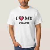 Ik hou van mijn coach t-shirt (Voorkant)