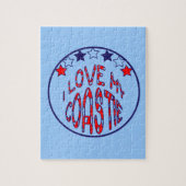 "Ik hou van Mijn Coastie Legpuzzel (Verticaal)