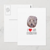 Ik hou van mijn Cockapoo Briefkaart (Voorkant / Achterkant)