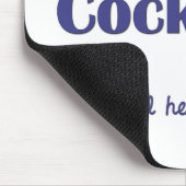 Ik hou van mijn Cockapoo (Mannelijke hond) Muismat (Hoek)