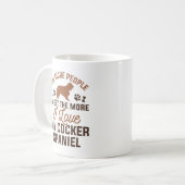 Ik hou van mijn Cocker Spaniel Koffiemok (Voorkant links)