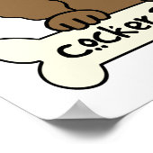 Ik hou van mijn Cocker Spaniel Poster (Hoek)