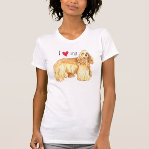 Ik hou van mijn Cocker Spaniel T-shirt