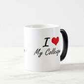 Ik hou van mijn collega's magische mok (Voorkant rechts)