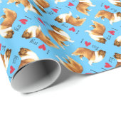 Ik hou van mijn Collie Cadeaupapier (Rol Hoek)