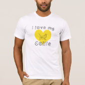 Ik hou van mijn Collie T-shirt (Voorkant)