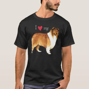 Ik hou van mijn Collie T-shirt