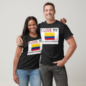 Ik hou van mijn Colombiaanse boyvriend T-shirt (Unisex)