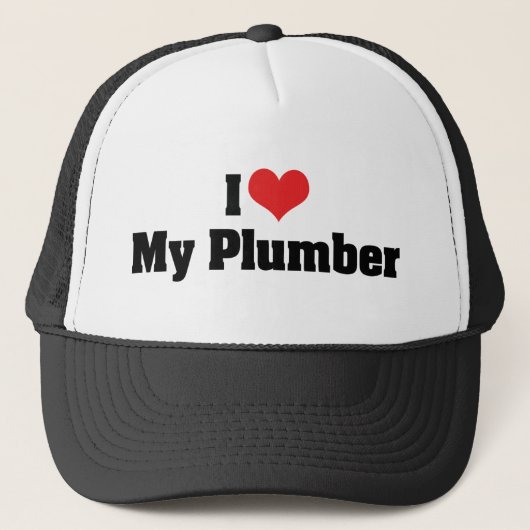 Ik hou van mijn computer trucker pet (Voorkant)
