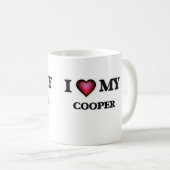 Ik hou van mijn Cooper Koffiemok (Voorkant rechts)