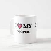 Ik hou van mijn Cooper Koffiemok (Voorkant links)
