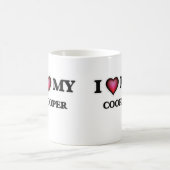 Ik hou van mijn Cooper Koffiemok (Center)