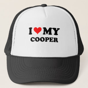Ik hou van mijn Cooper Trucker Pet