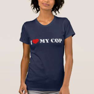 Ik hou van mijn Cop T-shirt