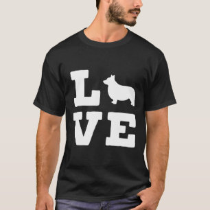 Ik hou van mijn Corgi Animal Dog T-shirt