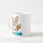 Ik hou van mijn Corgi Koffiemok (Voorkant links)
