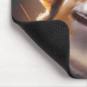 Ik hou van mijn Corgi | Leuke Hond Eigenaar Muismat (Hoek)