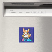 Ik hou van mijn Corgi Magneet (Insitu (Vaatwasser))