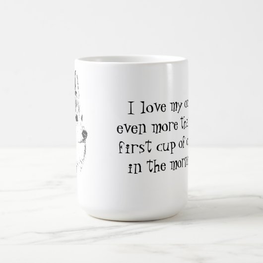 Ik hou van mijn corgi mok (Center)