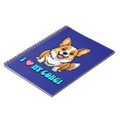 Ik hou van mijn corgi notitieboek (Linkerzijde)