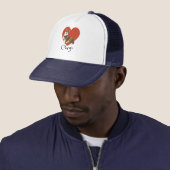 Ik hou van mijn Corgi! Trucker Hat Pet (In situ)