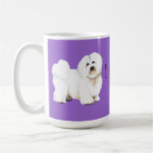 Ik hou van mijn Coton de Tulear Koffiemok (Links)