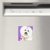 Ik hou van mijn Coton de Tulear Magneet (Insitu (Vaatwasser))