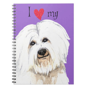 Ik hou van mijn Coton de Tulear Notitieboek