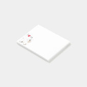 Ik hou van mijn Coton de Tulear Post-it® Notes (Schuin)