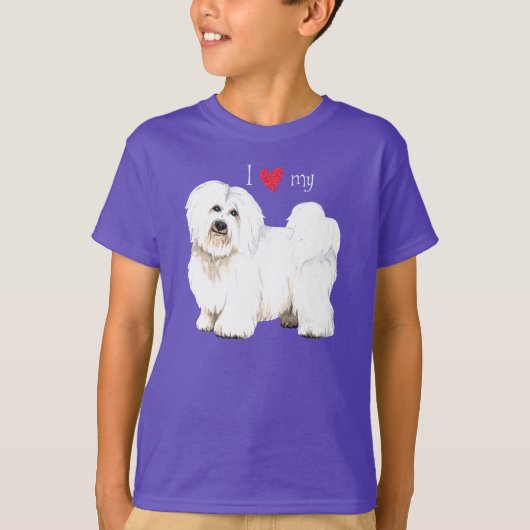 Ik hou van mijn Coton de Tulear T-shirt (Voorkant)