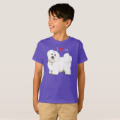 Ik hou van mijn Coton de Tulear T-shirt (Voorkant volledig)