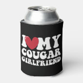 Ik hou van mijn Cougar Vriendin Blikjeskoeler (Blikje Voorkant)